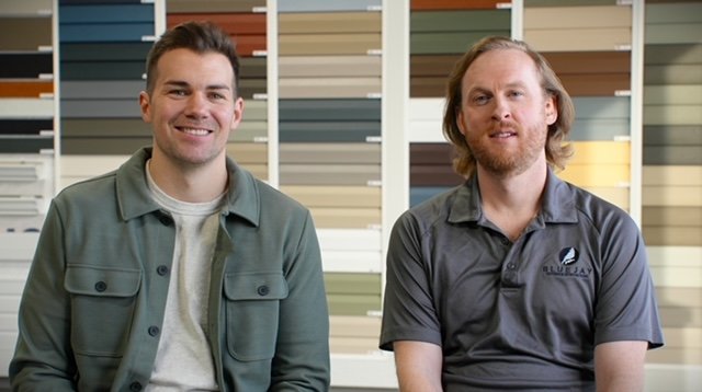Paul Little and Bjorn Delblanc, Owners of Blue Jay Exterior Renovations