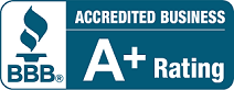 Blue Jay Exterior Renovations is proudly accredited by the Better Business Bureau and holds an A+ rating.