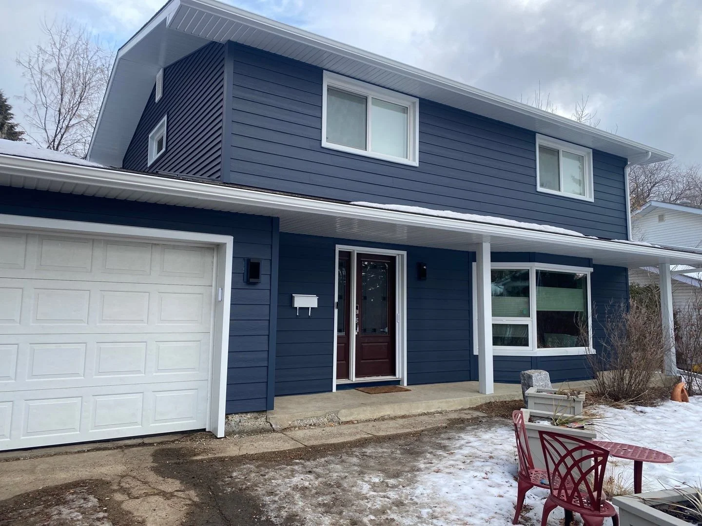 Hardie Plank Deep Ocean, Royal Marine Blue Siding