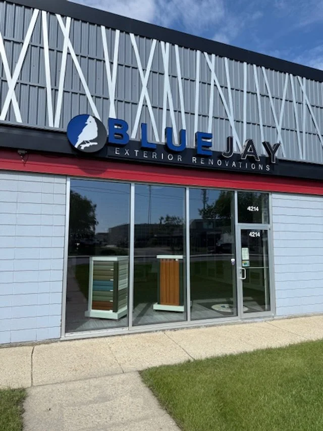 Exterior shot of Blue Jay's office in Edmonton.