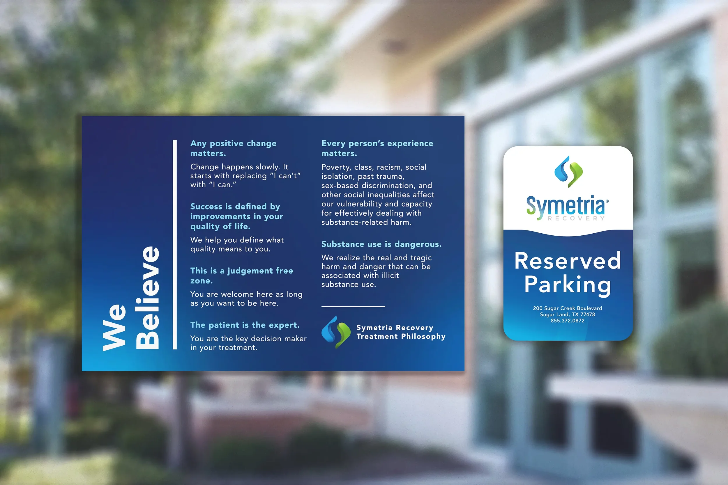 Wall art and business signage made by Sam Ferello