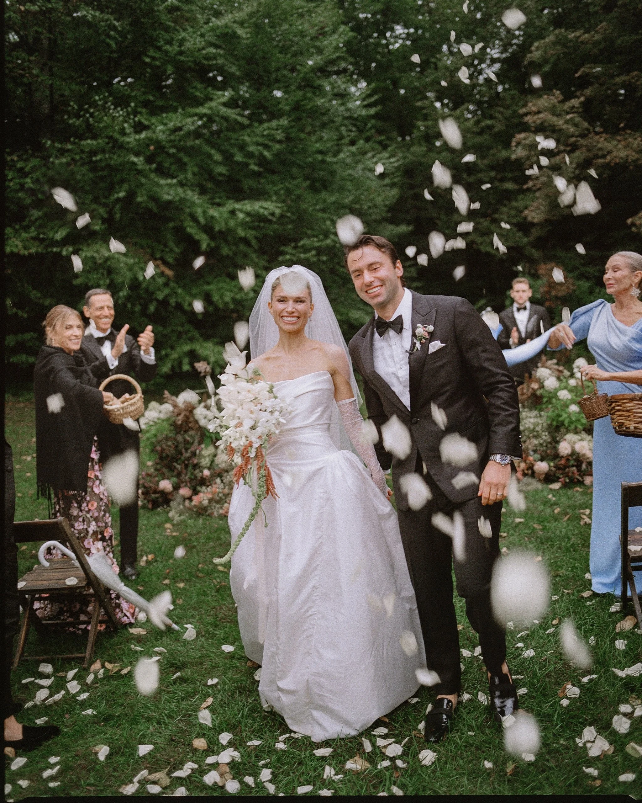 Elouise and Billy at @foxfiremountainhouse. So much to share from this one starting with a few frames from just the ceremony.

After a full day of relentless rain, minutes before they were set to walk down the aisle, I felt confident (drawing on my f