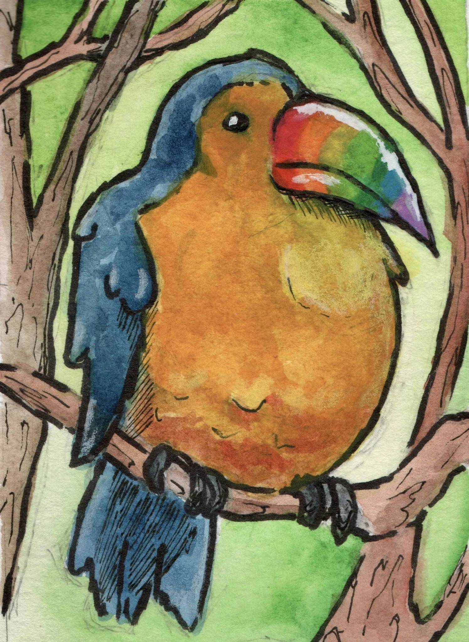 P-52	Fat Pride Toucan