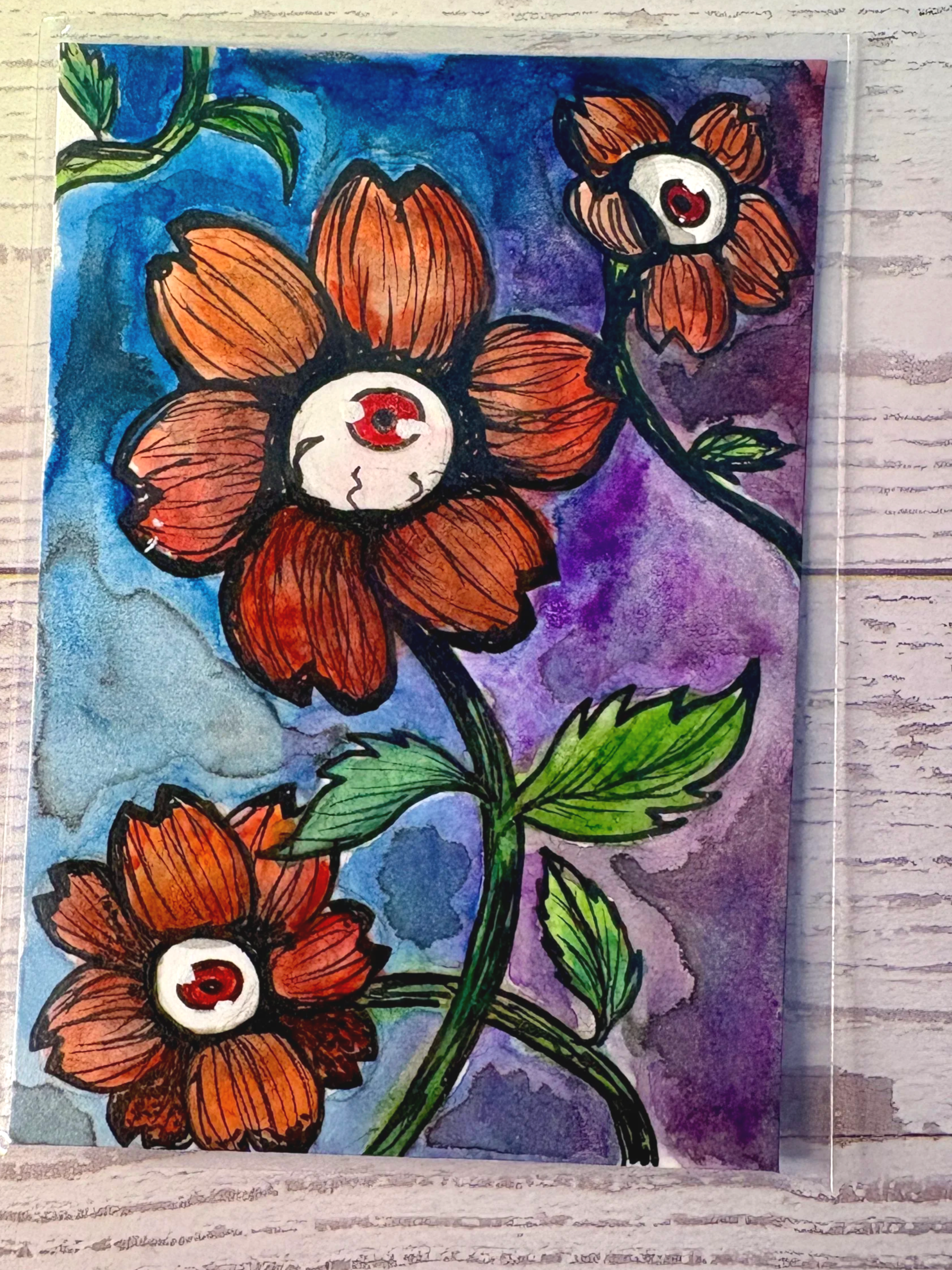 P-102	Ocular Flower Patch