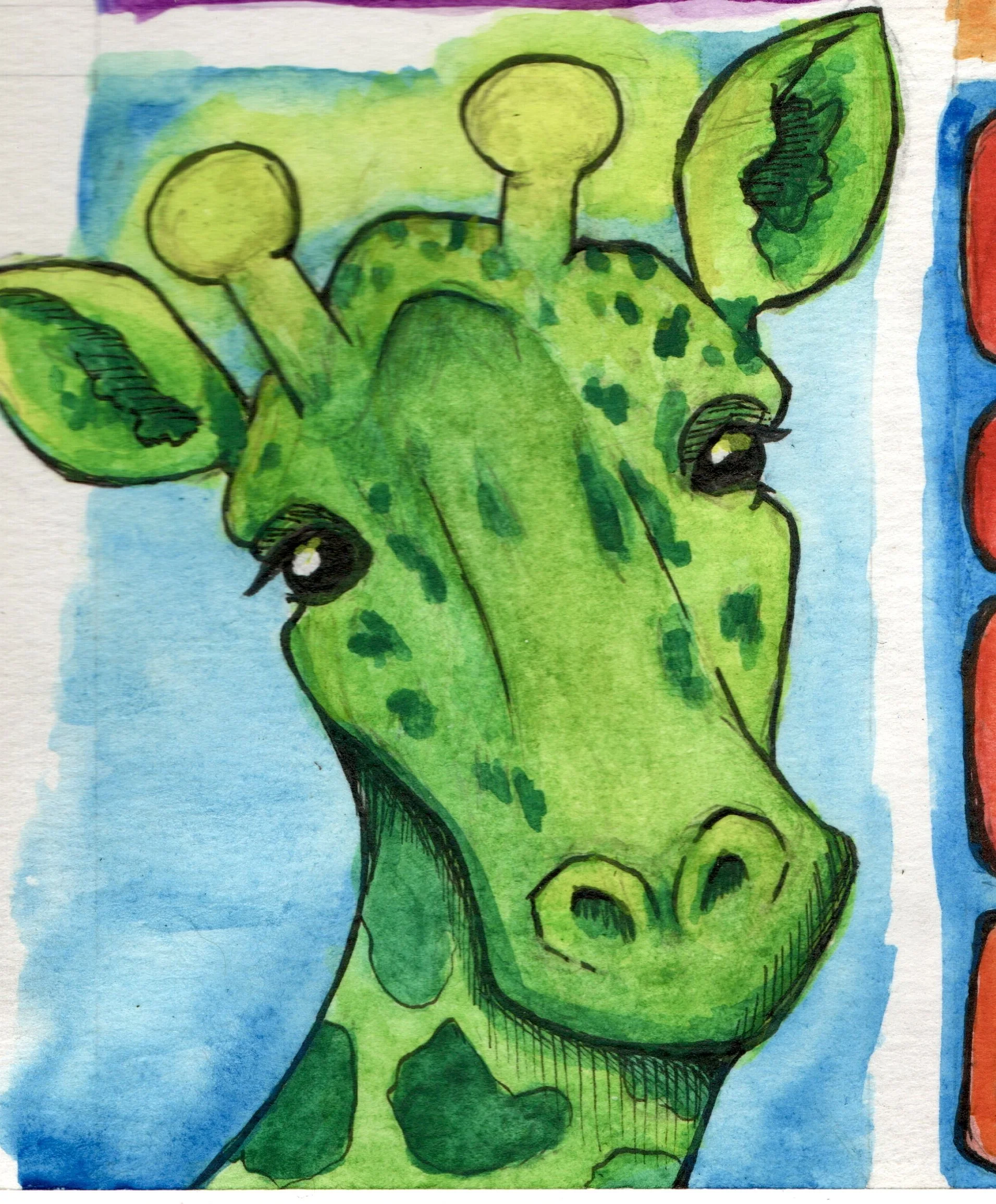 P-69	Alien Giraffe 