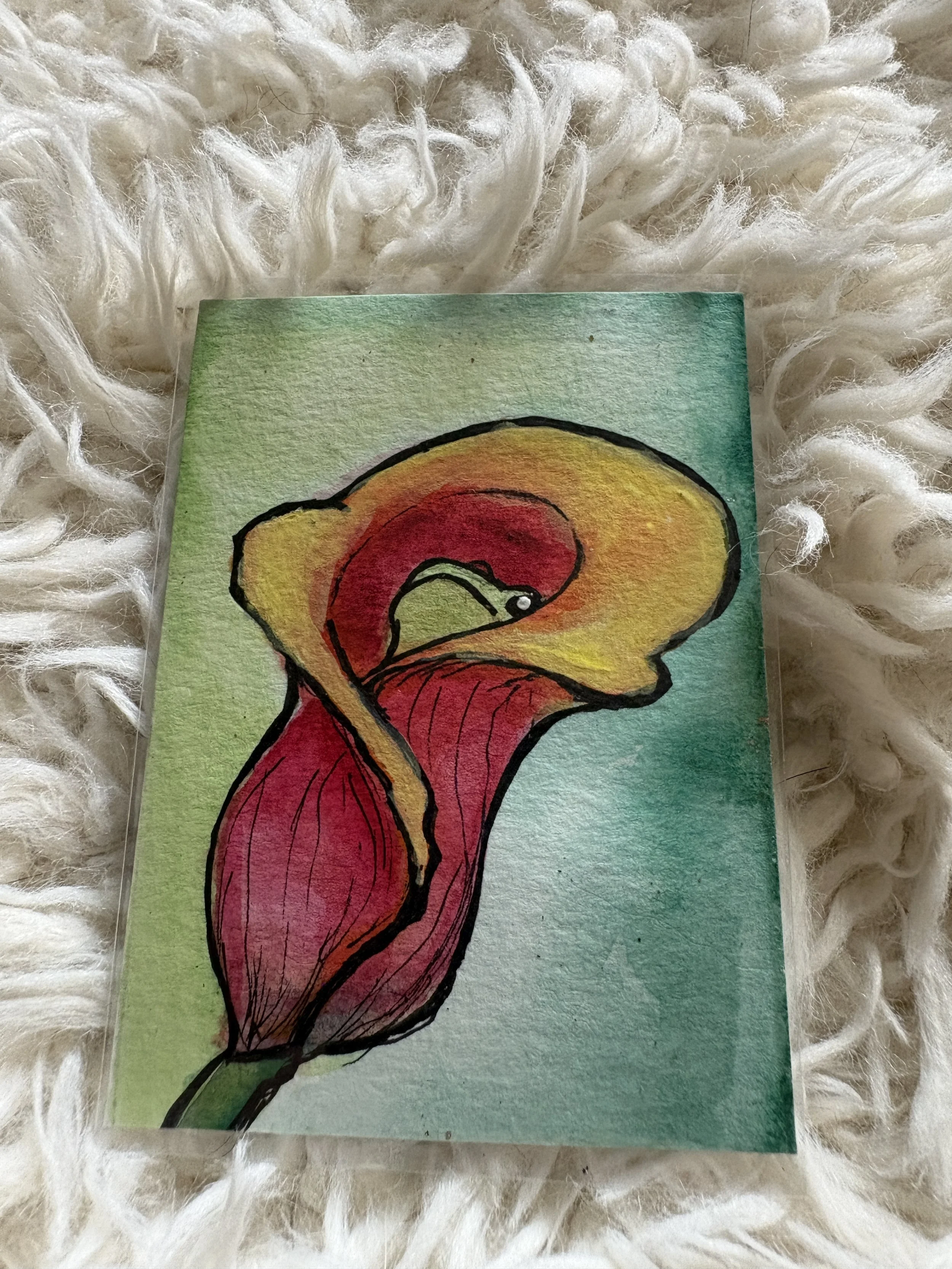 P-21	Calla Lily Peek-a-Boo