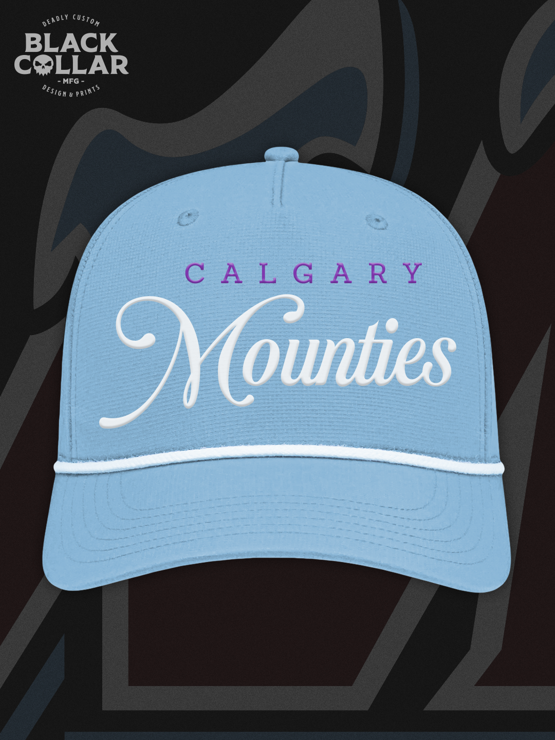 Mounties Script Rope Hat