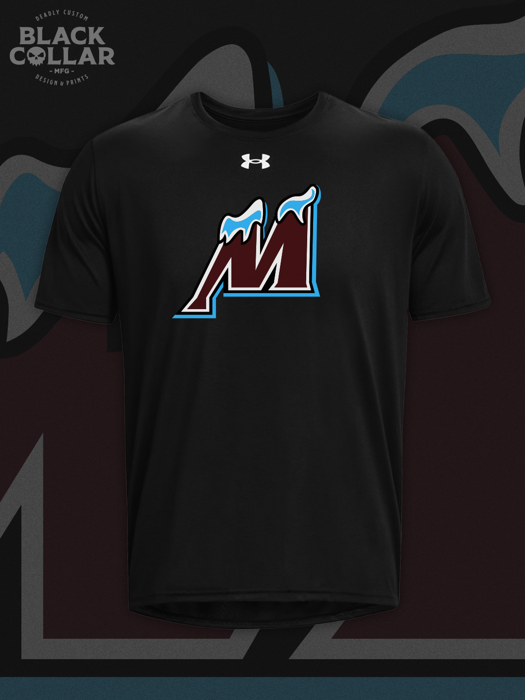 Black UA Shirt - M logo