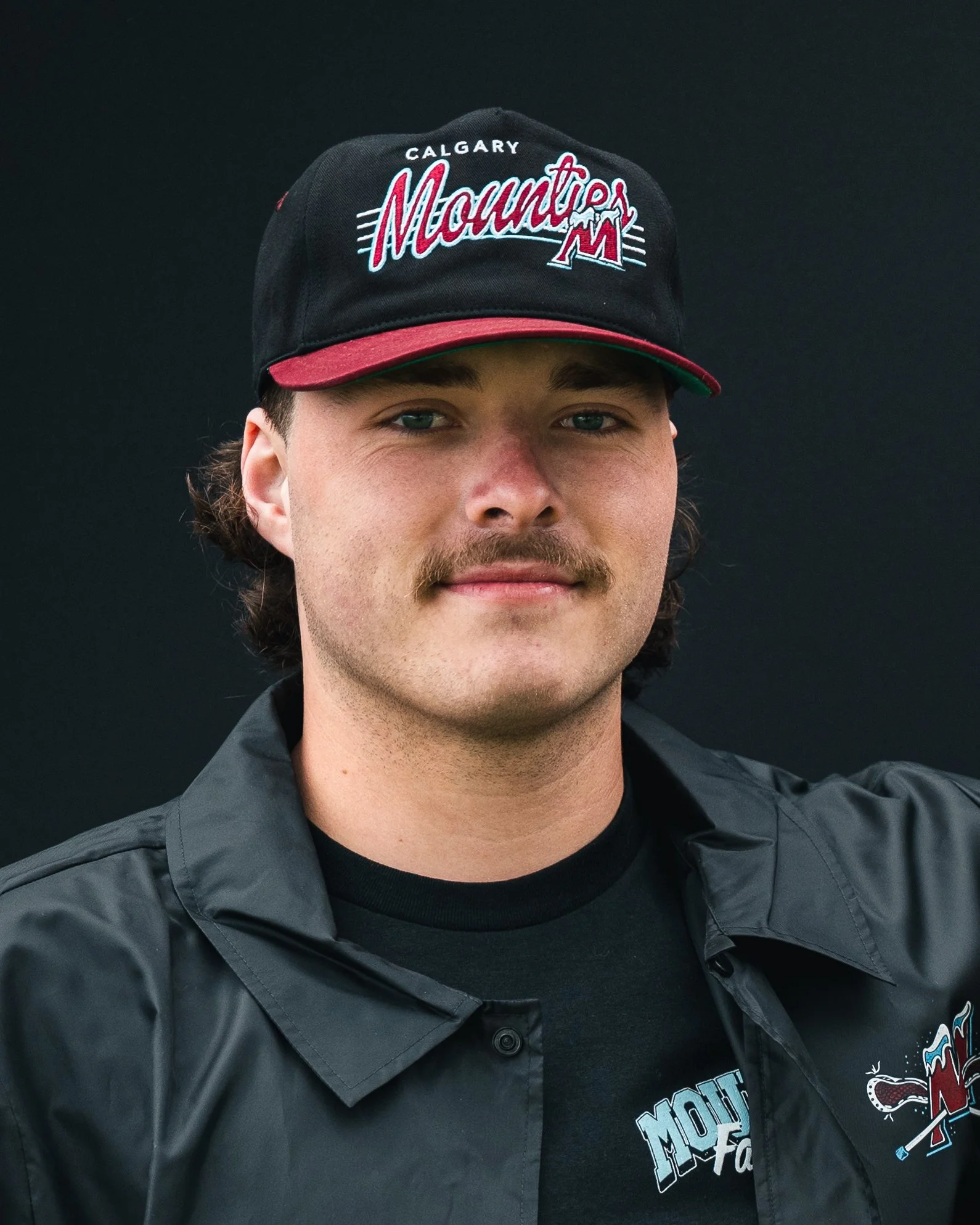 Mounties Black Script Hat