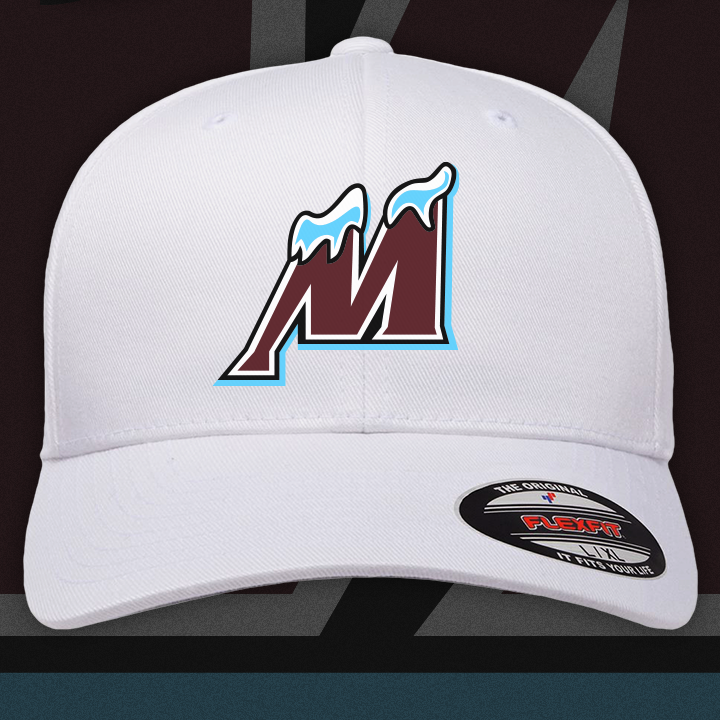 White Flex Fit Hat