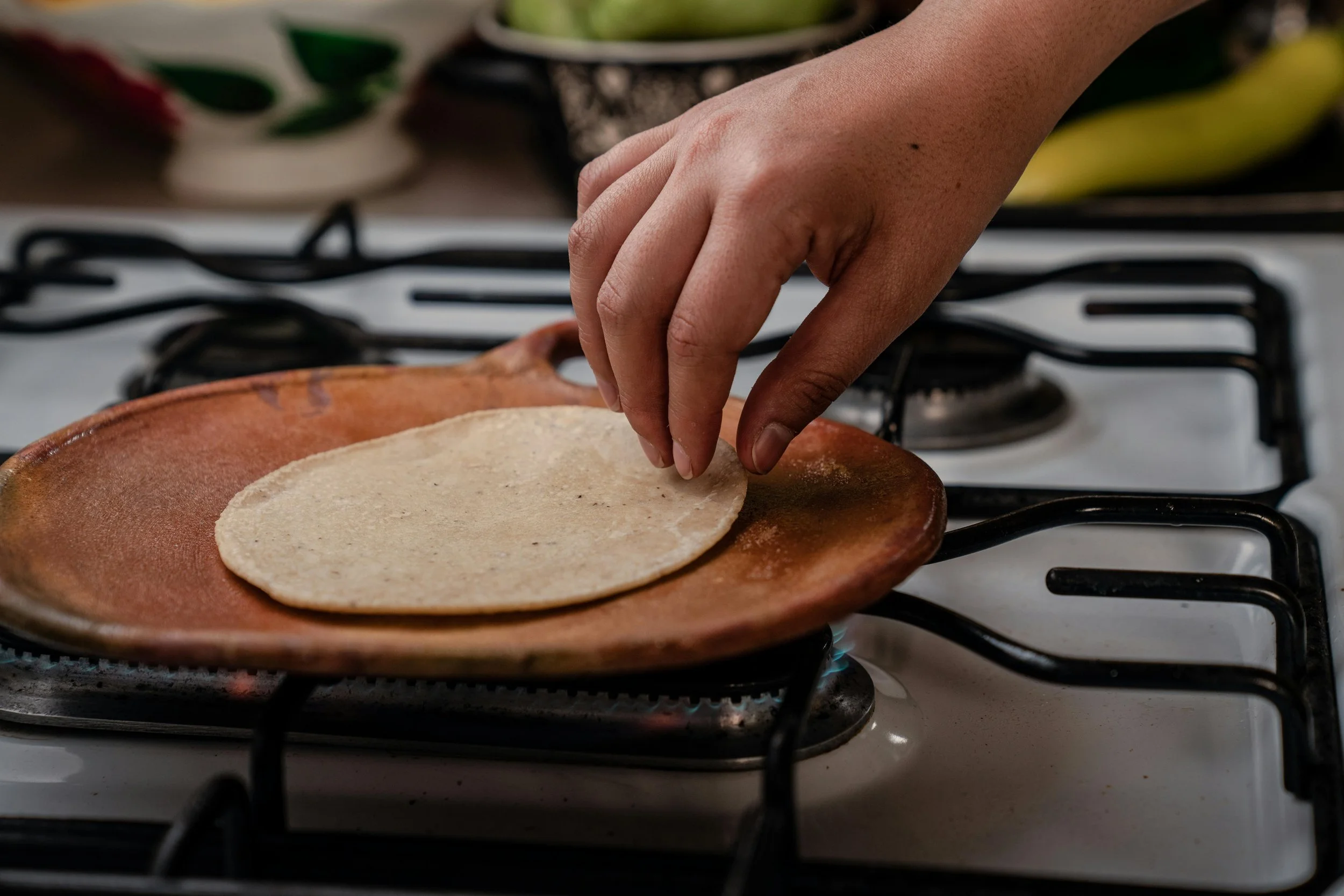 Stir x Next Step Clay: Cooking with A Comal