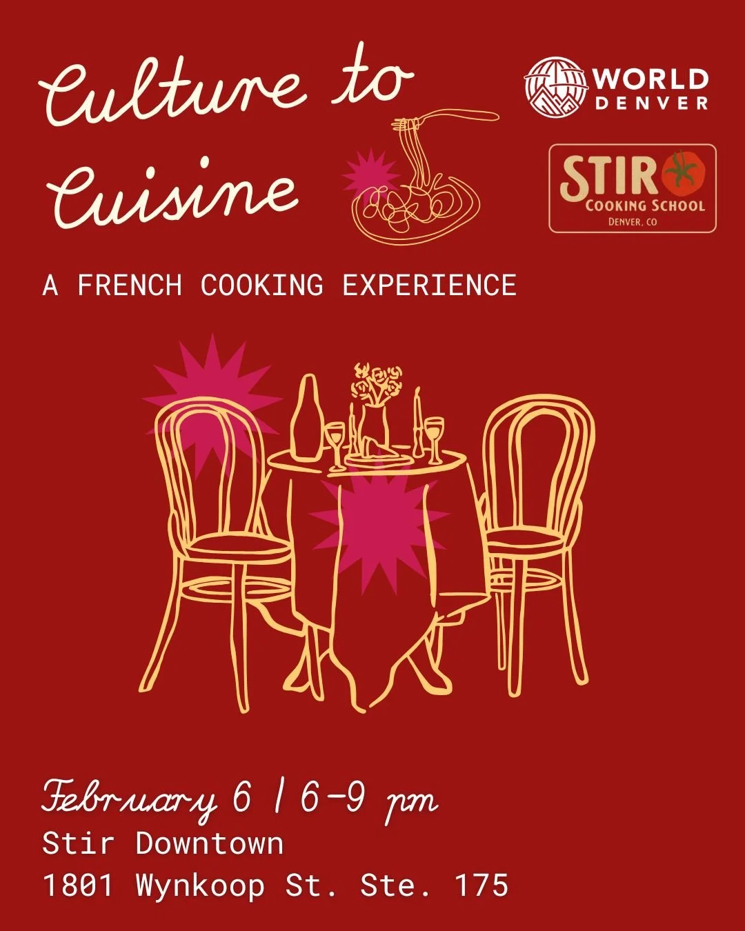 WorldDenver - Culture to Cuisine: A French Cooking Experience