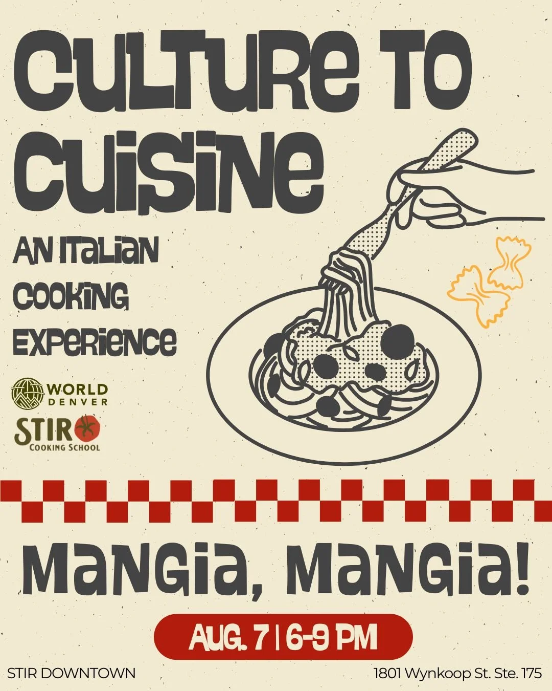 WorldDenver - Culture to Cuisine: An Italian Cooking Experience