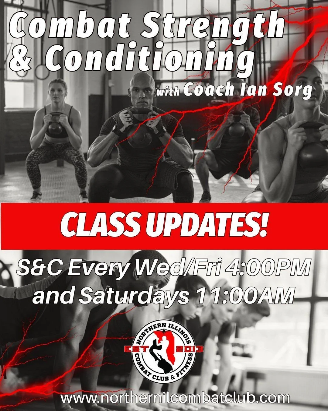⚡️S&amp;C CLASS SCHEDULE UPDATE⚡️
We&rsquo;re moving OFF Mondays and into a stronger new routine! 💪

New schedule starts this week:
📅 Wednesdays &amp; Fridays at 4PM
📅 Saturdays at 11AM

Same intensity. Same progress. Just a new flow to fit your w