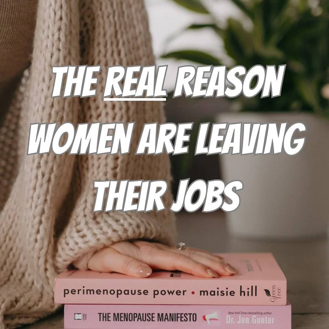 It&rsquo;s time we stop treating menopause like a taboo topic at work.

Because here&rsquo;s the truth:
-25% of women leave their jobs or consider it because of menopause symptoms.
-Many more quietly suffer through sleepless nights, brain fog, anxiet