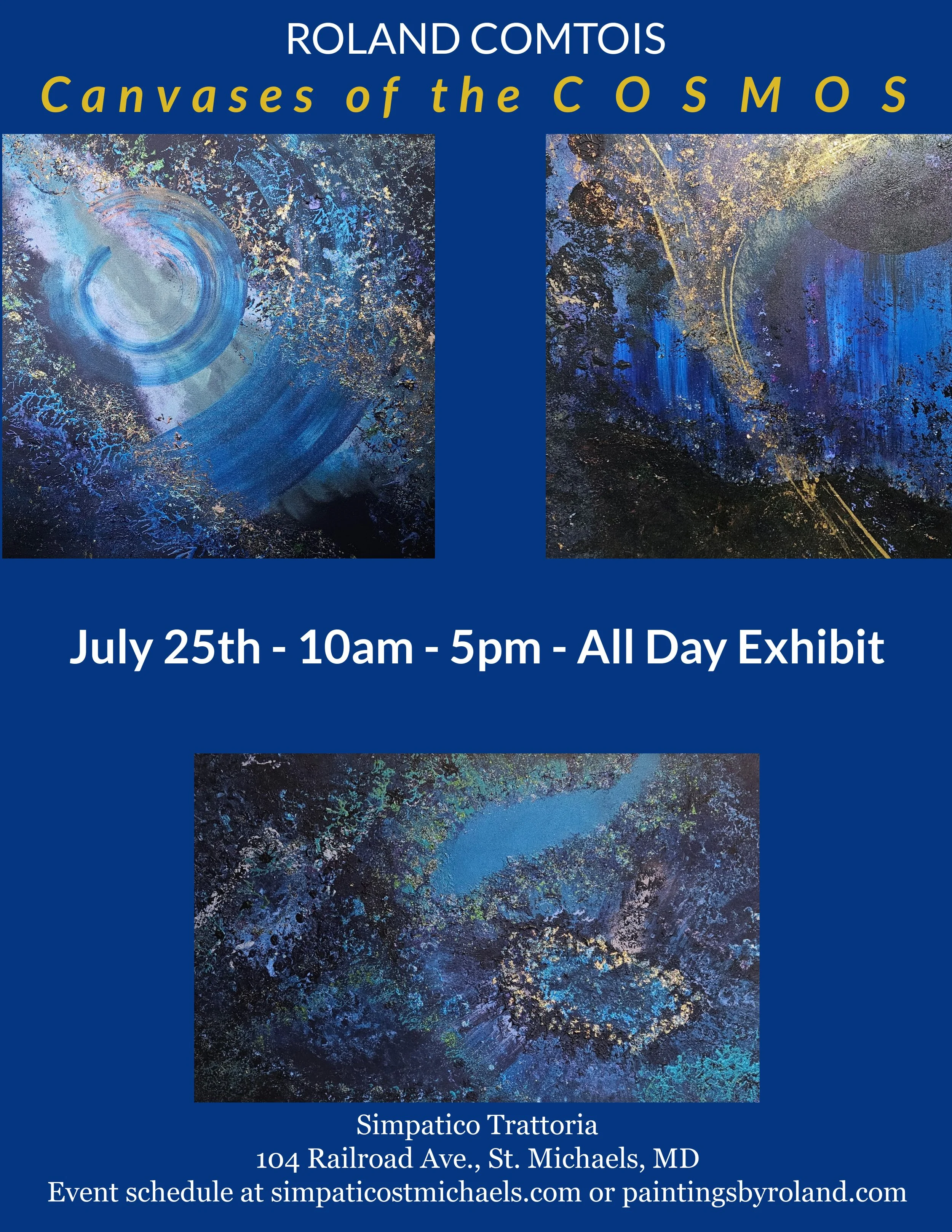 Canvases of the Cosmos Exhibit