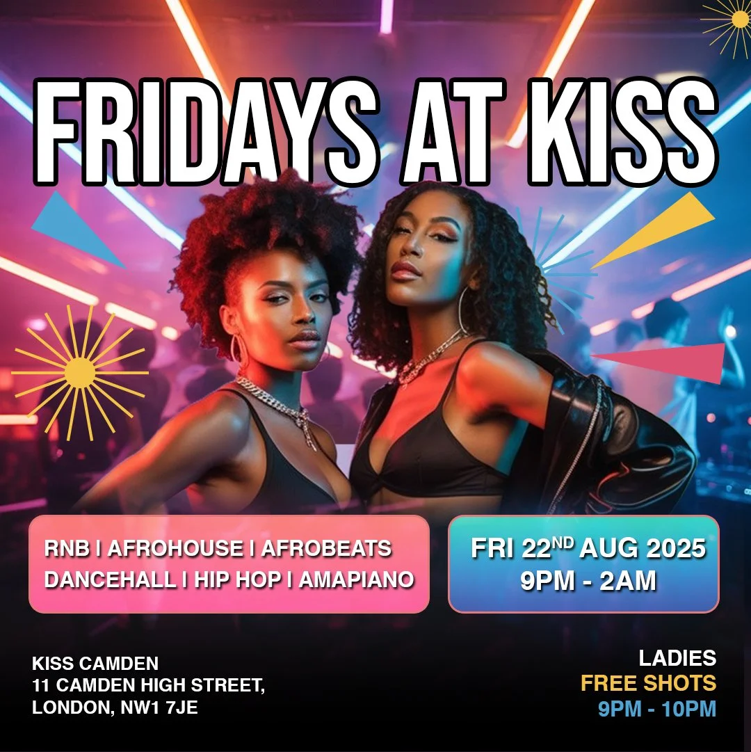 Fridays at Kiss | Friday 22nd August 2025