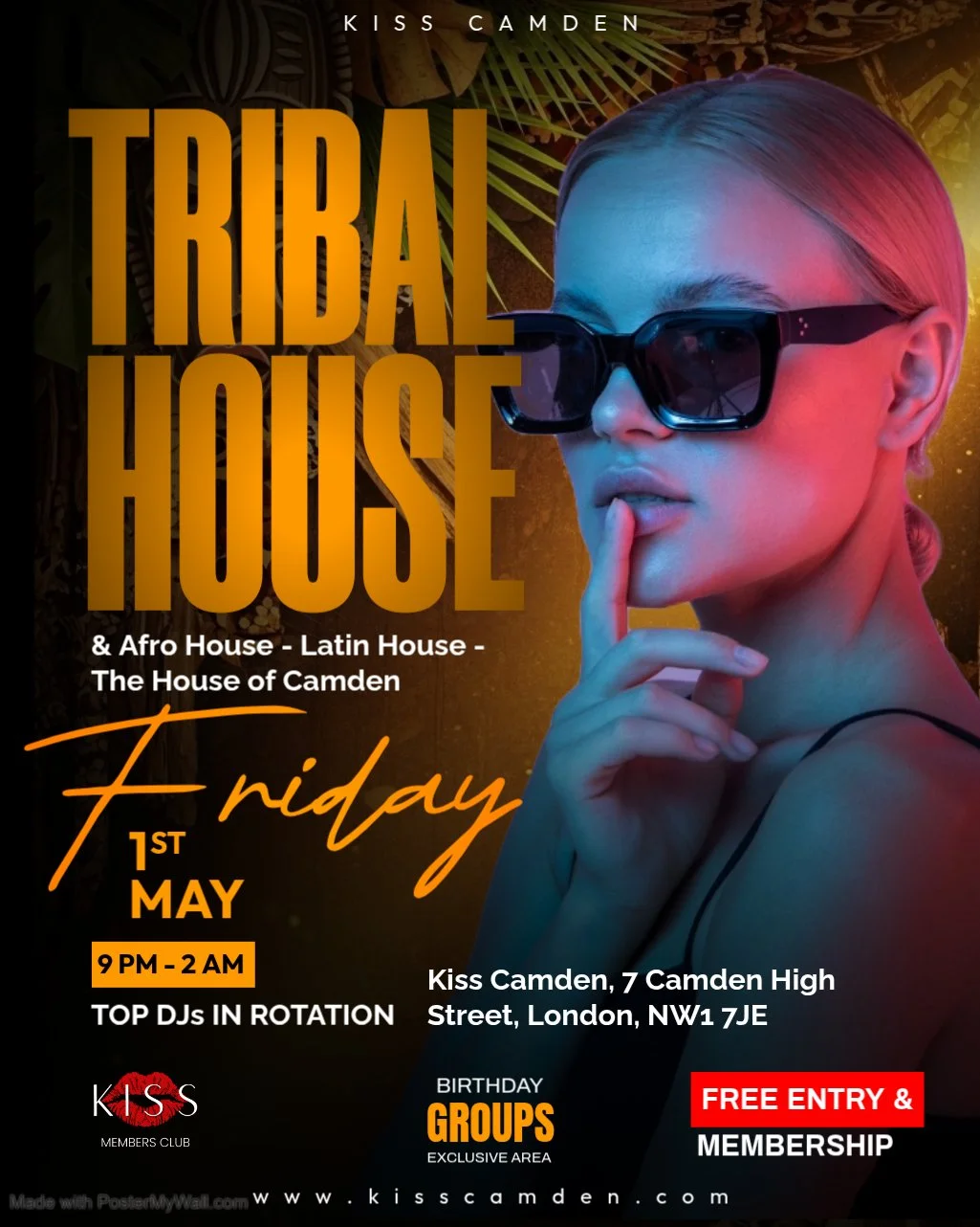 Tribal House Fridays London – Afro House, Latin House &amp; Music Policy