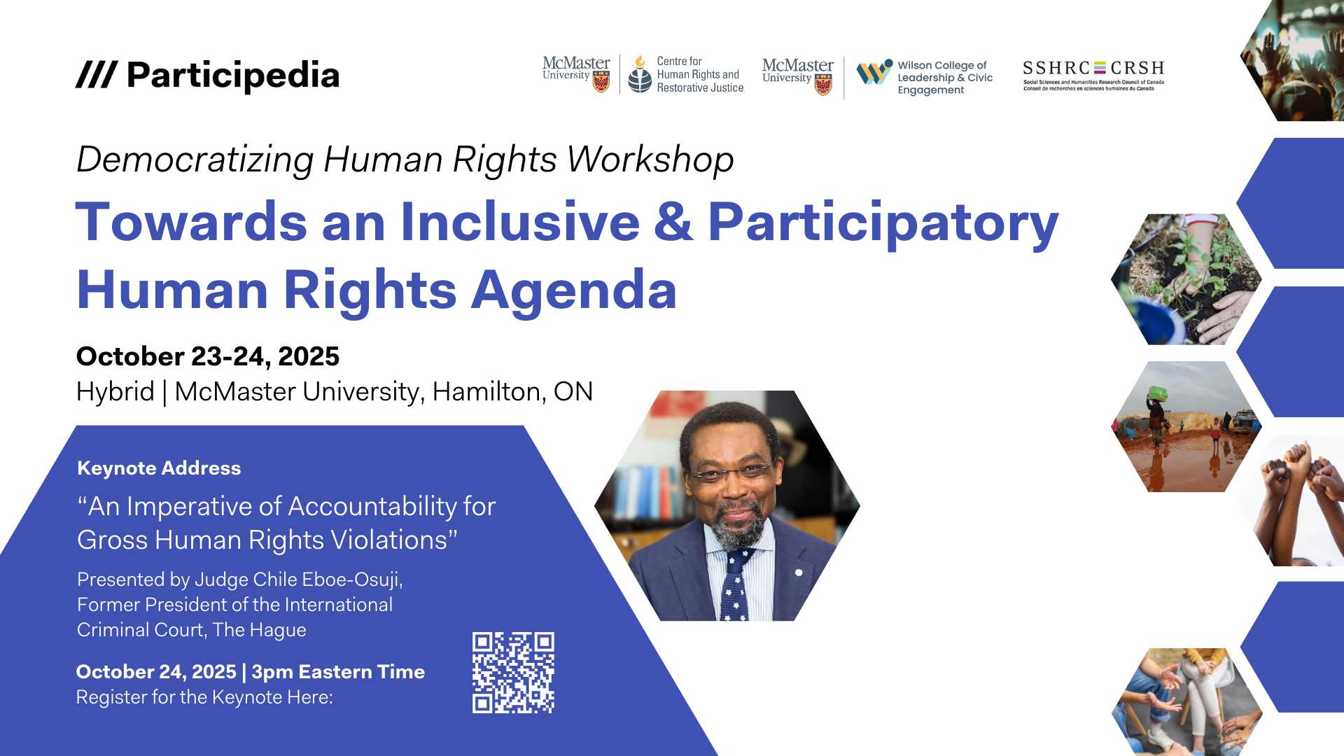 Democratizing Human Rights Workshop: Towards an Inclusive & Participatory Human Rights Agenda