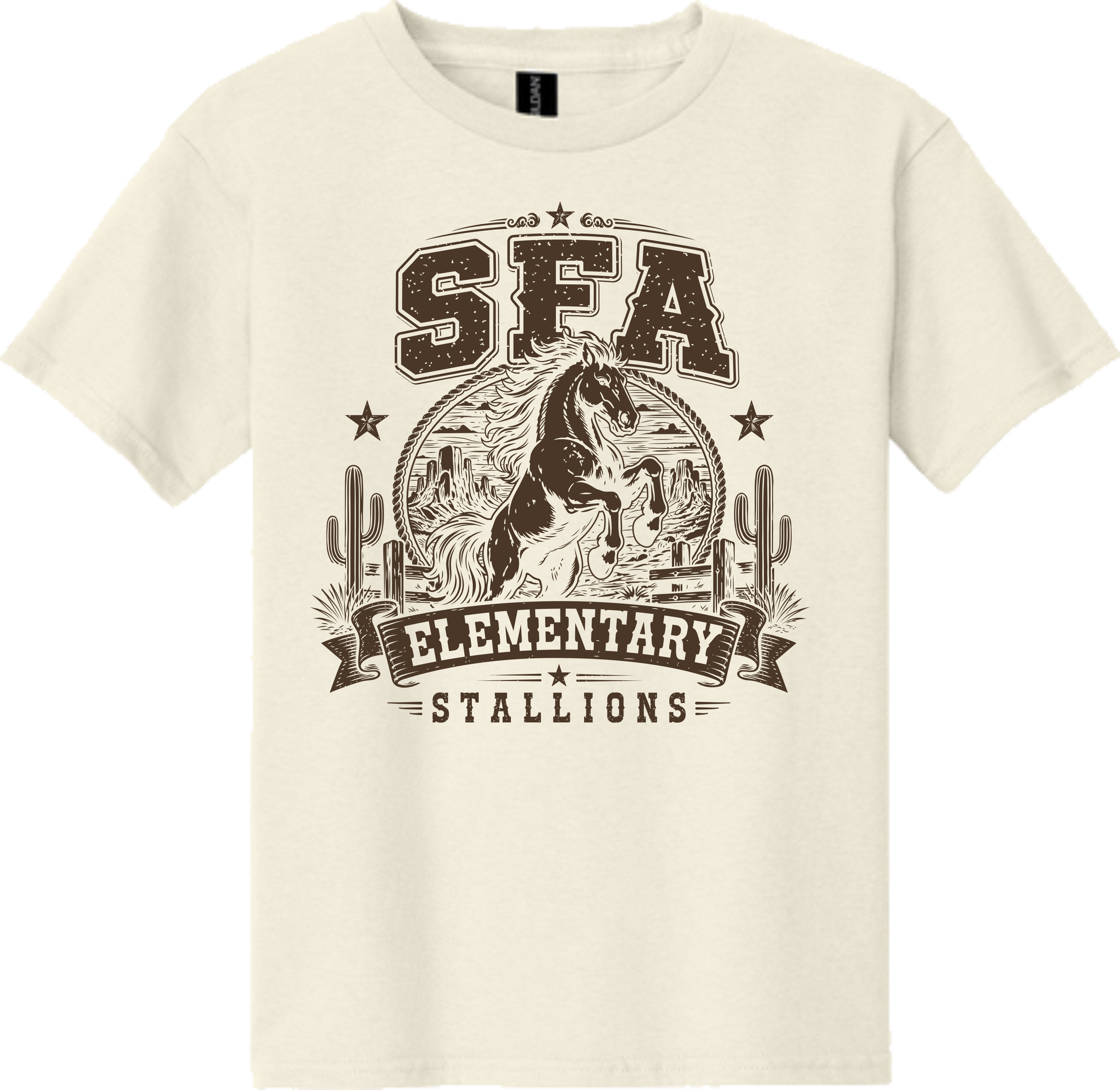 SFA Elementary - 2026 Student Shirts - Stallions.png