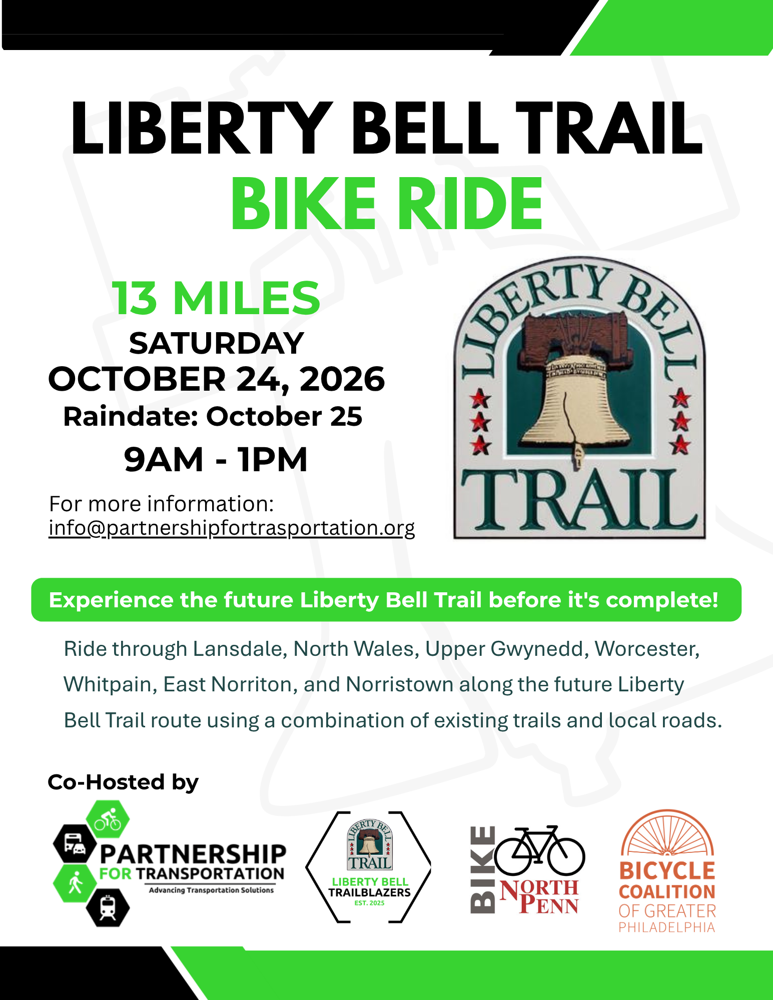 Liberty Bell Trail - Bike Ride