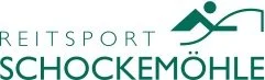 Logo von Reitsport Schockemöhle, mit einem stilisierten Schwimmer und dem Text 'REITSPORT SCHOCKEMÖHLE'.