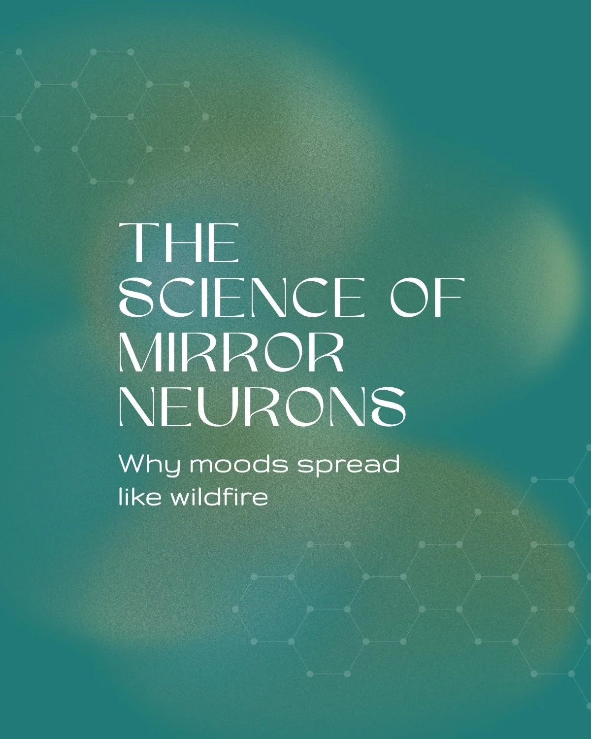 CHOOSE YOUR COMPANY WISELY
&mdash; learnings from Mirror Neurons

What company do you keep? 

#mentalhealth #brainchemistry #psychology #wellness #wellnessinspiration