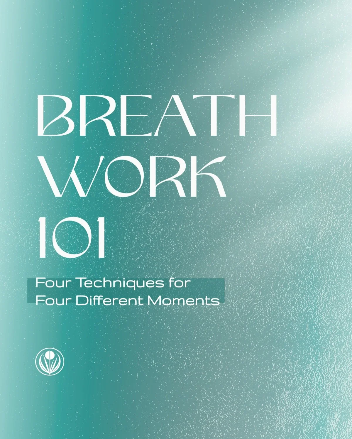 BREATHWORK 101 😮&zwj;💨

You&rsquo;d be surprised how much simply breathing can affect your internal state. Here are different patterns you can try.

If you need additional ambience, try streaming our Lightwerx Collective catalog wherever you get yo
