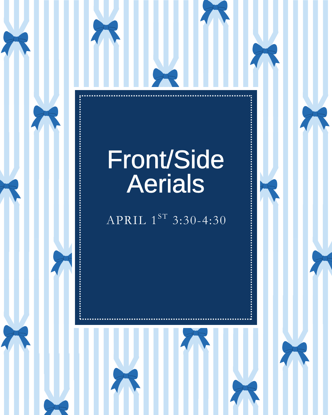 Spring Break Front/Side Aerials