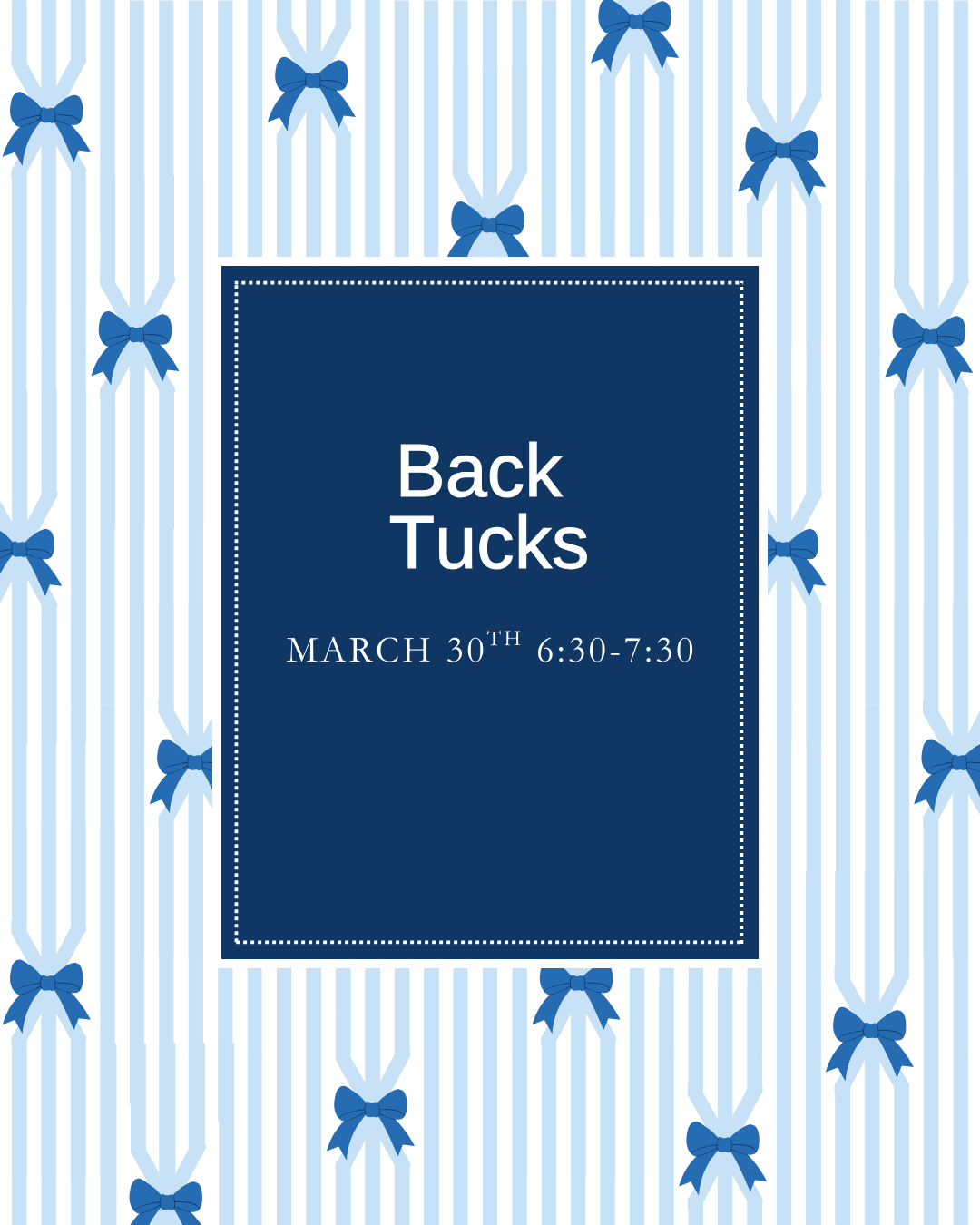 Spring Break Back Tuck Class