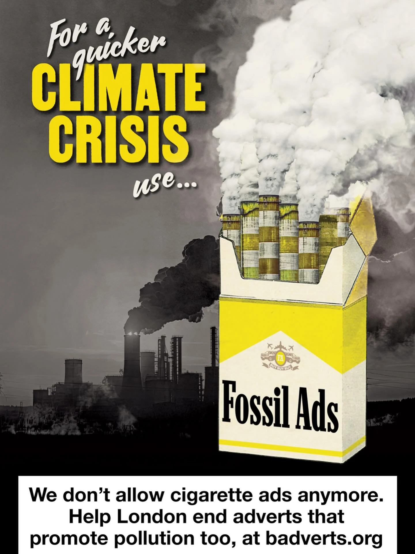 📢 Reklam &auml;r kraftfullt &ndash; och stora utsl&auml;ppare vet om det. Storf&ouml;retagen inom fossilindustrin &auml;ventyrar v&aring;r h&auml;lsa, natur och m&auml;nskliga r&auml;ttigheter v&auml;rlden &ouml;ver. Samtidigt bombarderas vi med rek