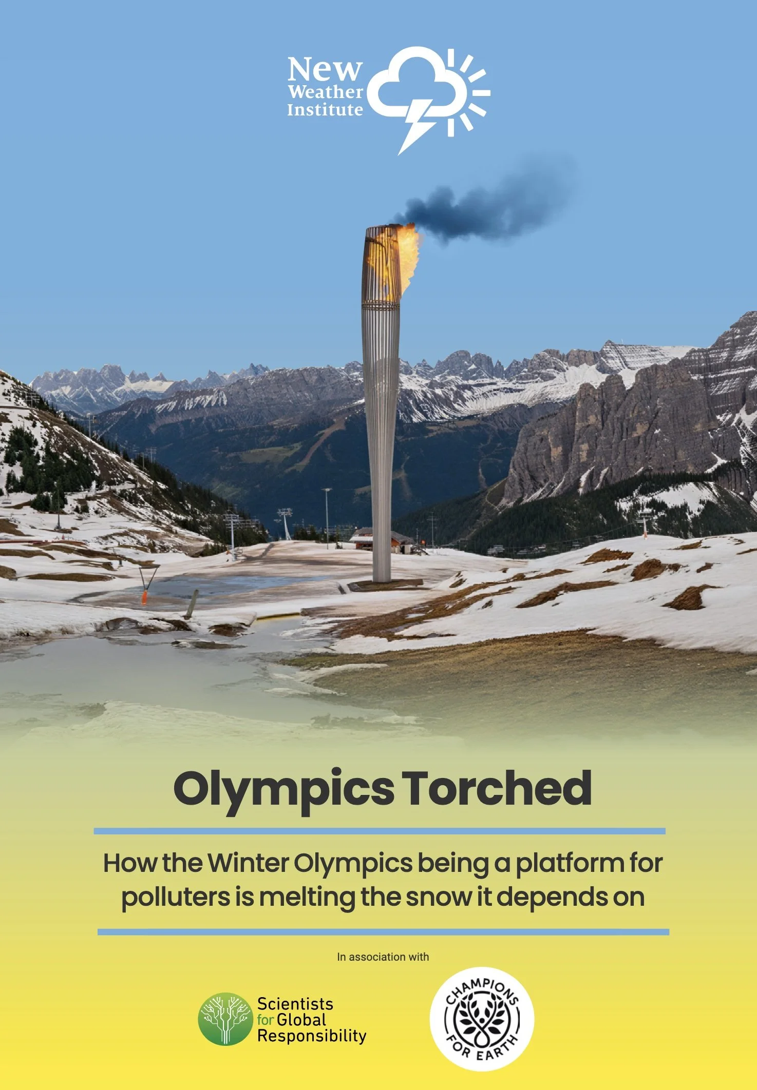 Olympics Torched