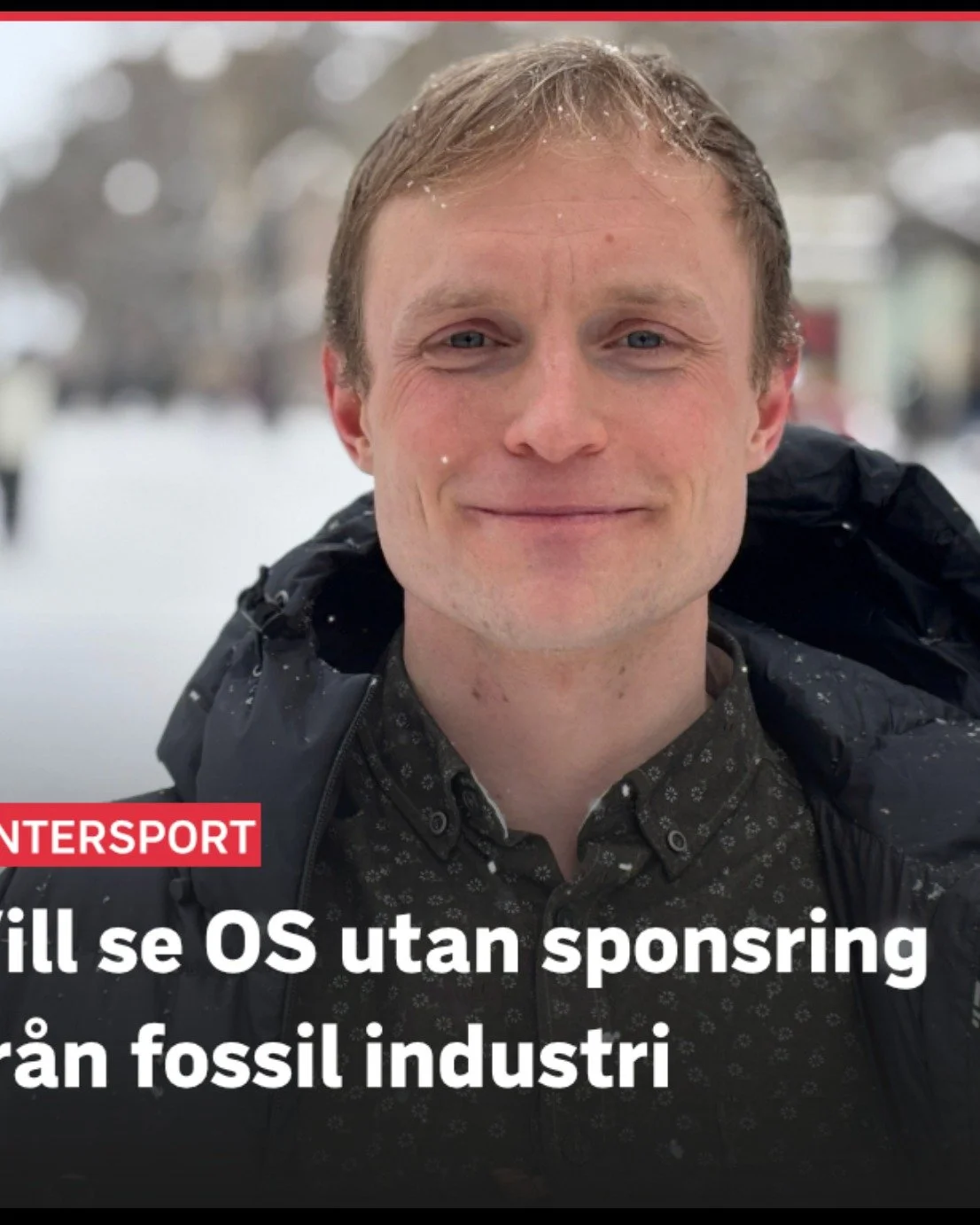 ❤️ 👍 Elitskid&aring;karen Bj&ouml;rn Sandstr&ouml;m st&aring;r modigt upp mot fossilindustrins sponsring av OS. Han har tagit initiativ till ett &ouml;ppet brev till IOK. @svtnyheter J&auml;mtlands inl&auml;gg p&aring; Facebook har f&aring;tt st&aum