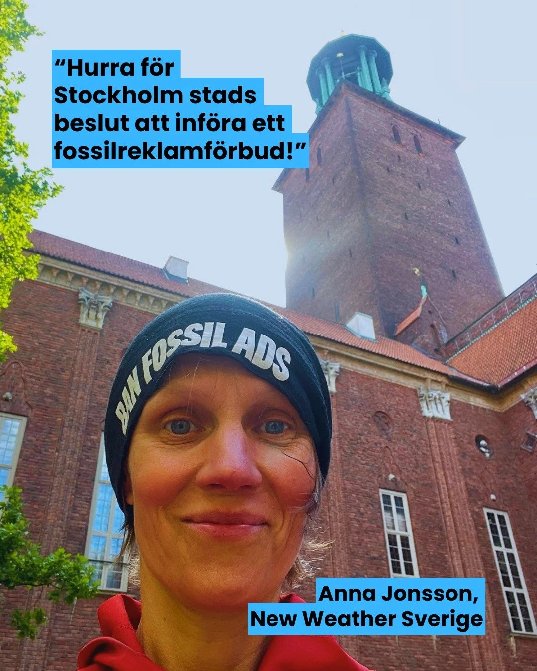 Idag har vi varit p&aring; rundabordssamtal med milj&ouml;- och klimatborgarrr&aring;d @asa.lindhagen och hejat p&aring; f&ouml;r @stockholms.stad beslut att inf&ouml;ra ett fossilreklamf&ouml;rbud. Hurra! 

Stockholm s&auml;llar sig d&auml;rmed till