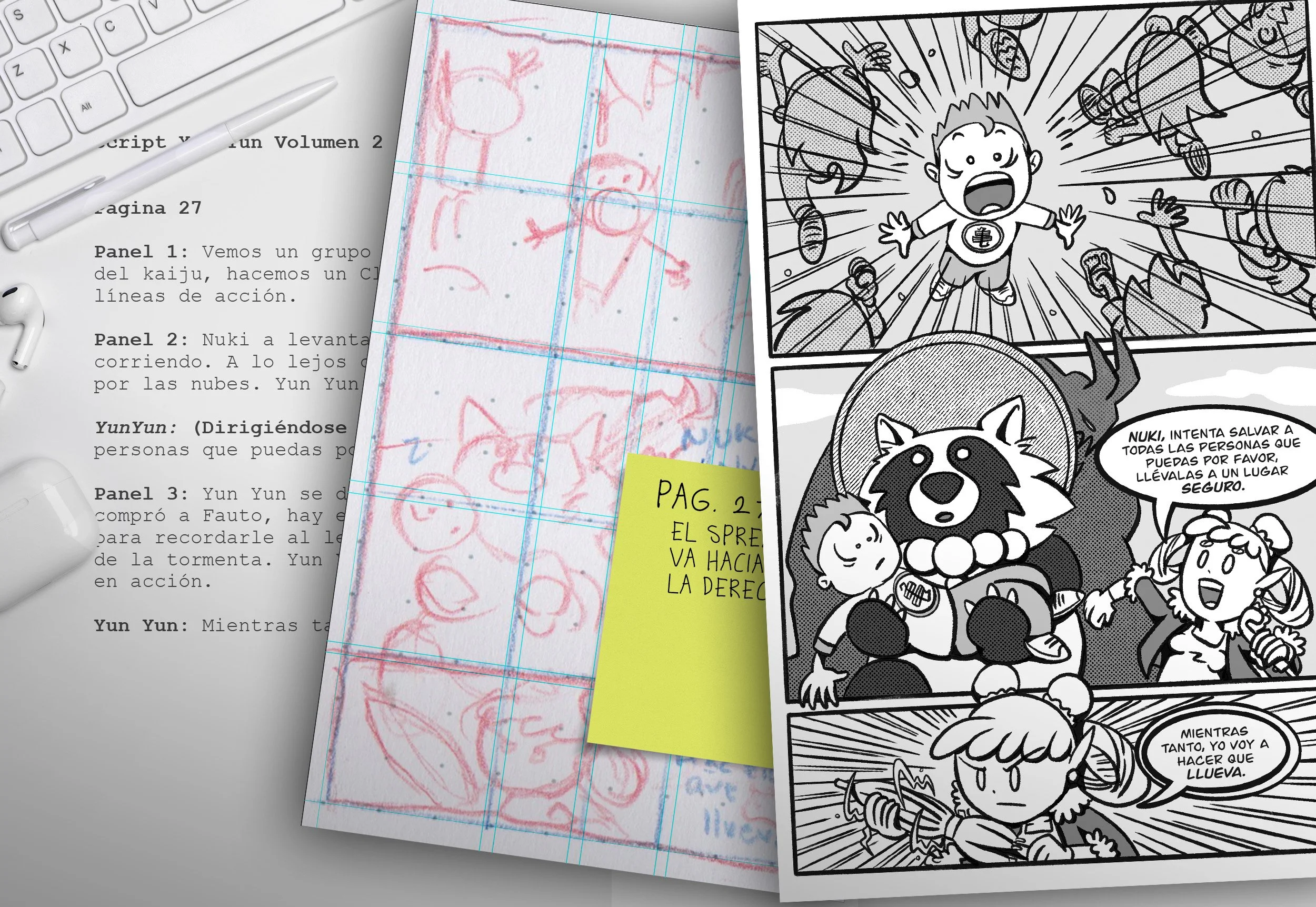 La Narrativa Visual de los Cómics