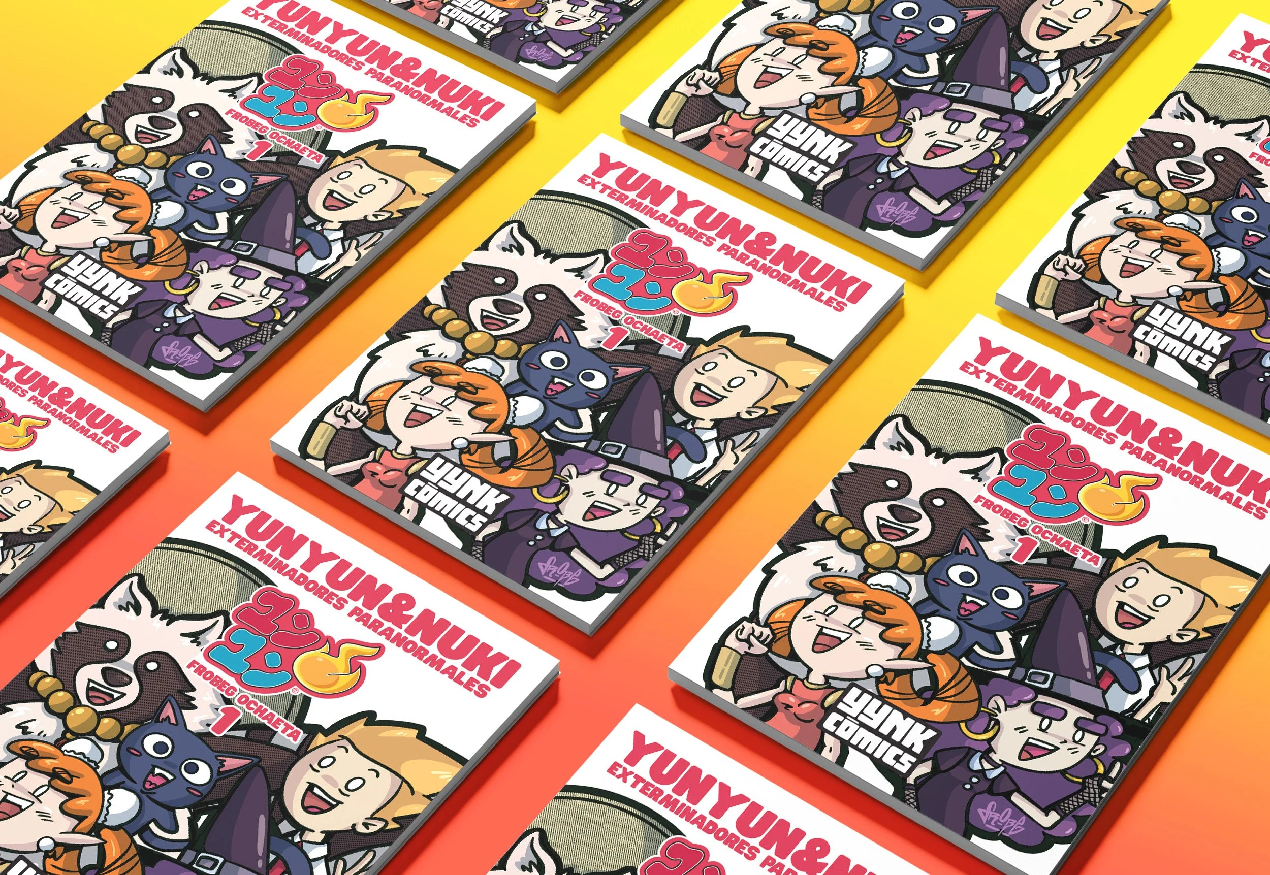 libros de la edición kanzenban de Yun Yun y Nuki volumen 1