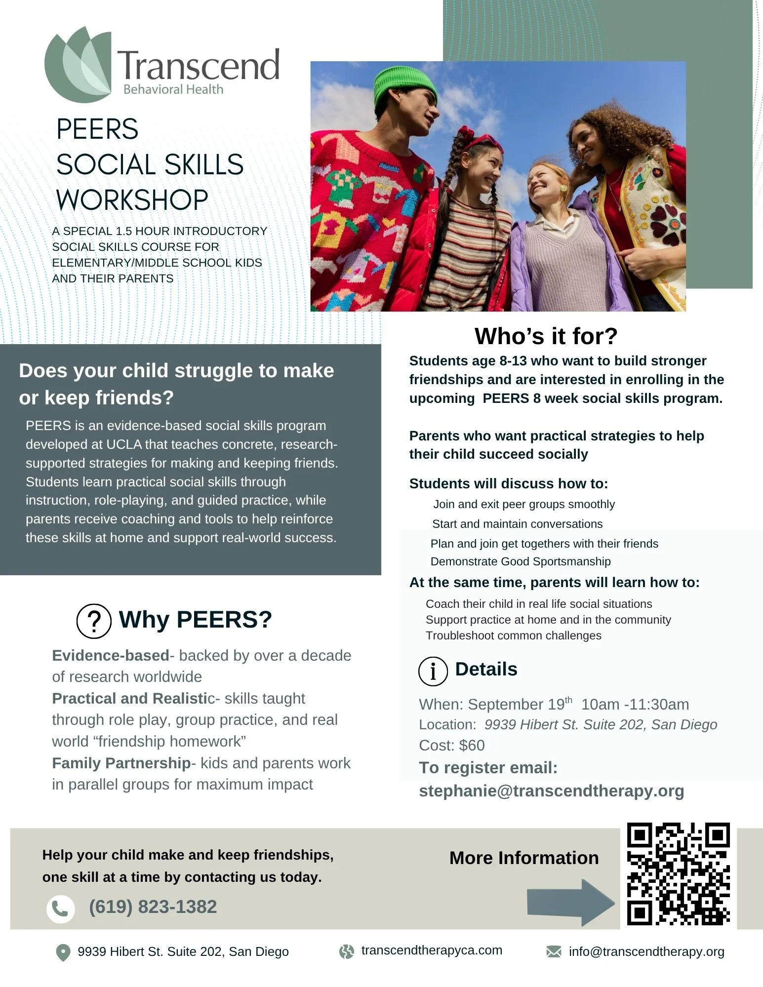 PEERS Social Skills Workshop