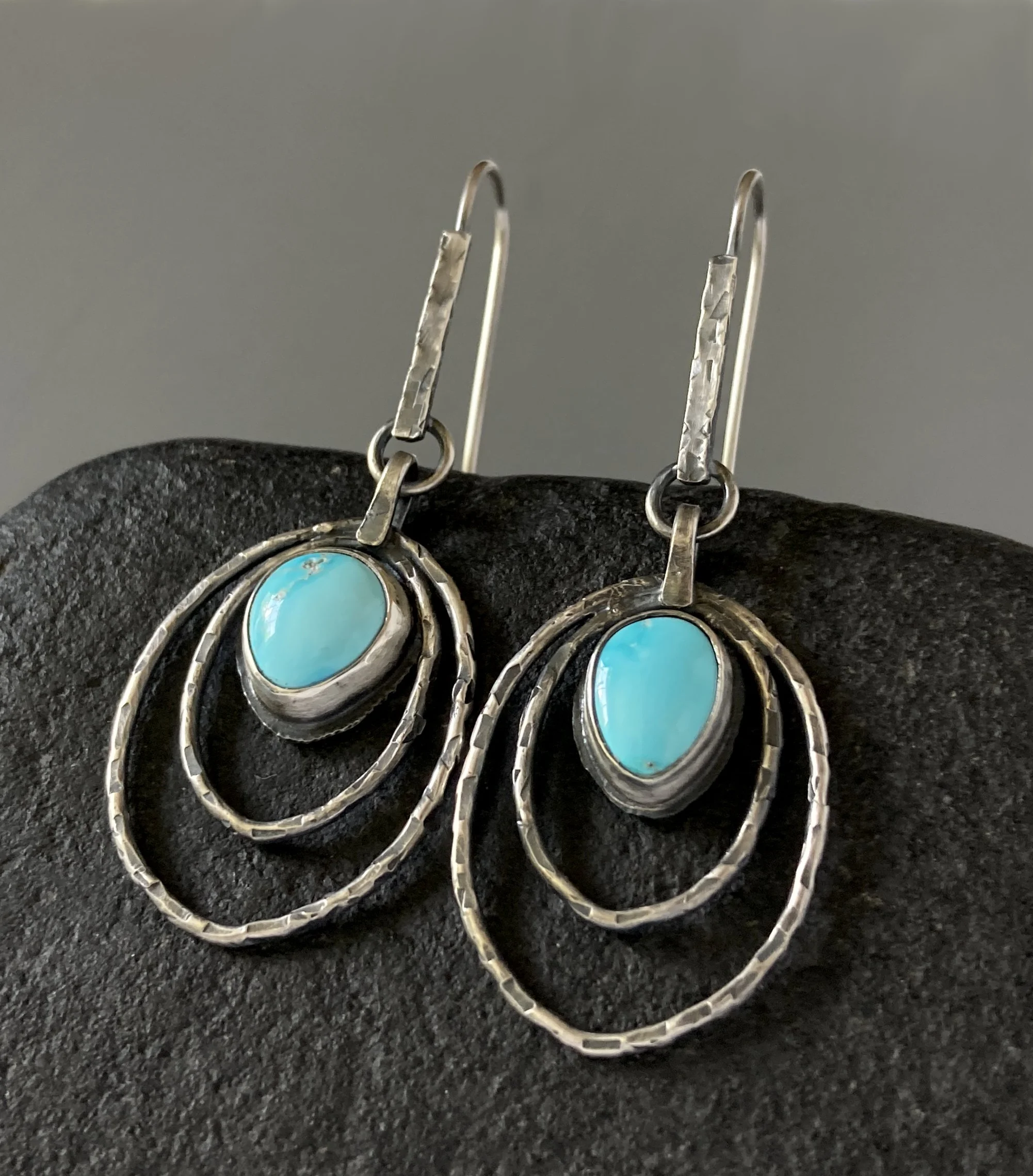 Blue-ridge-turquoise-sterling-silver-rustic-hoop-earrings-12.jpg
