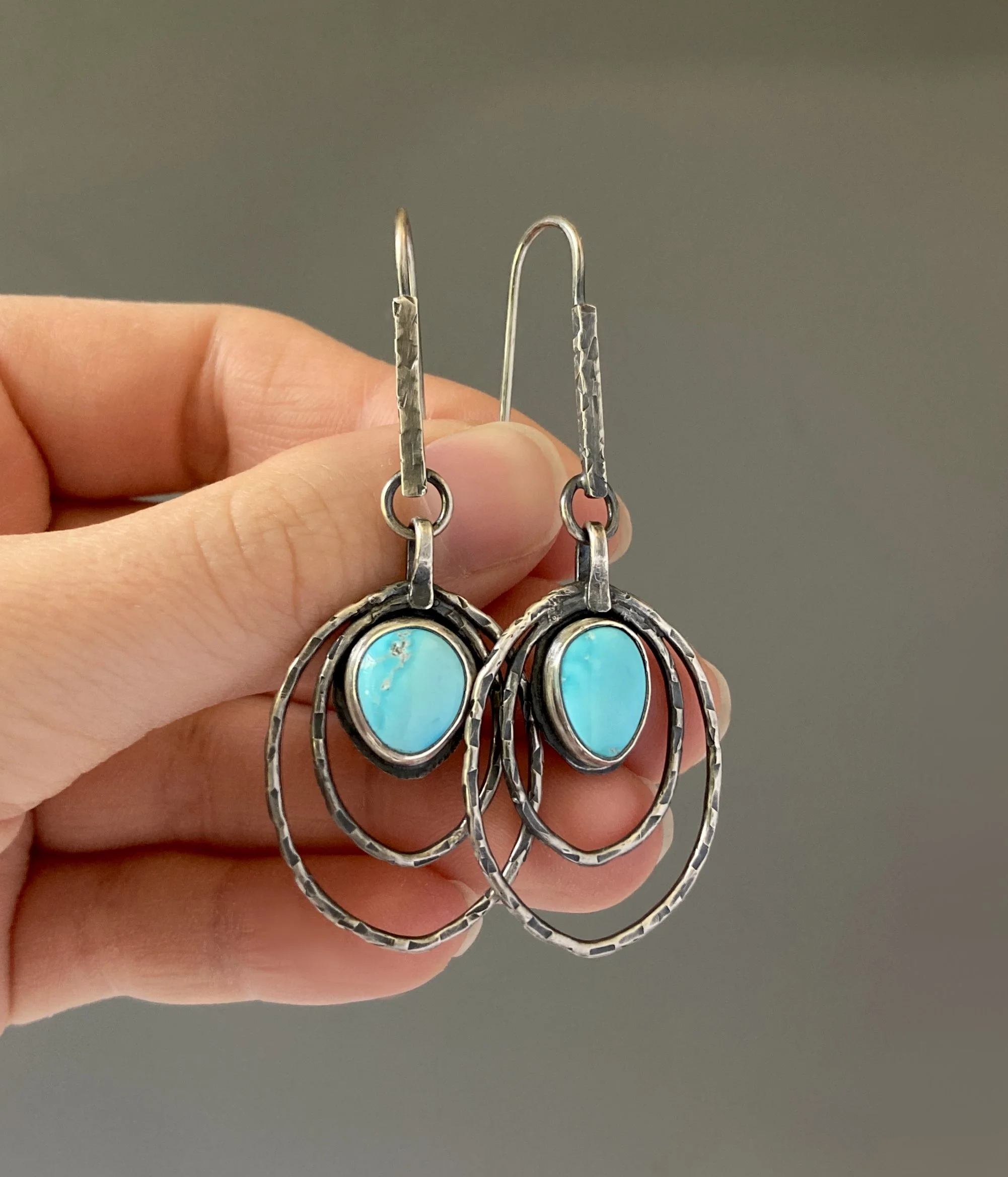 Blue-ridge-turquoise-sterling-silver-rustic-hoop-earrings-7.jpg