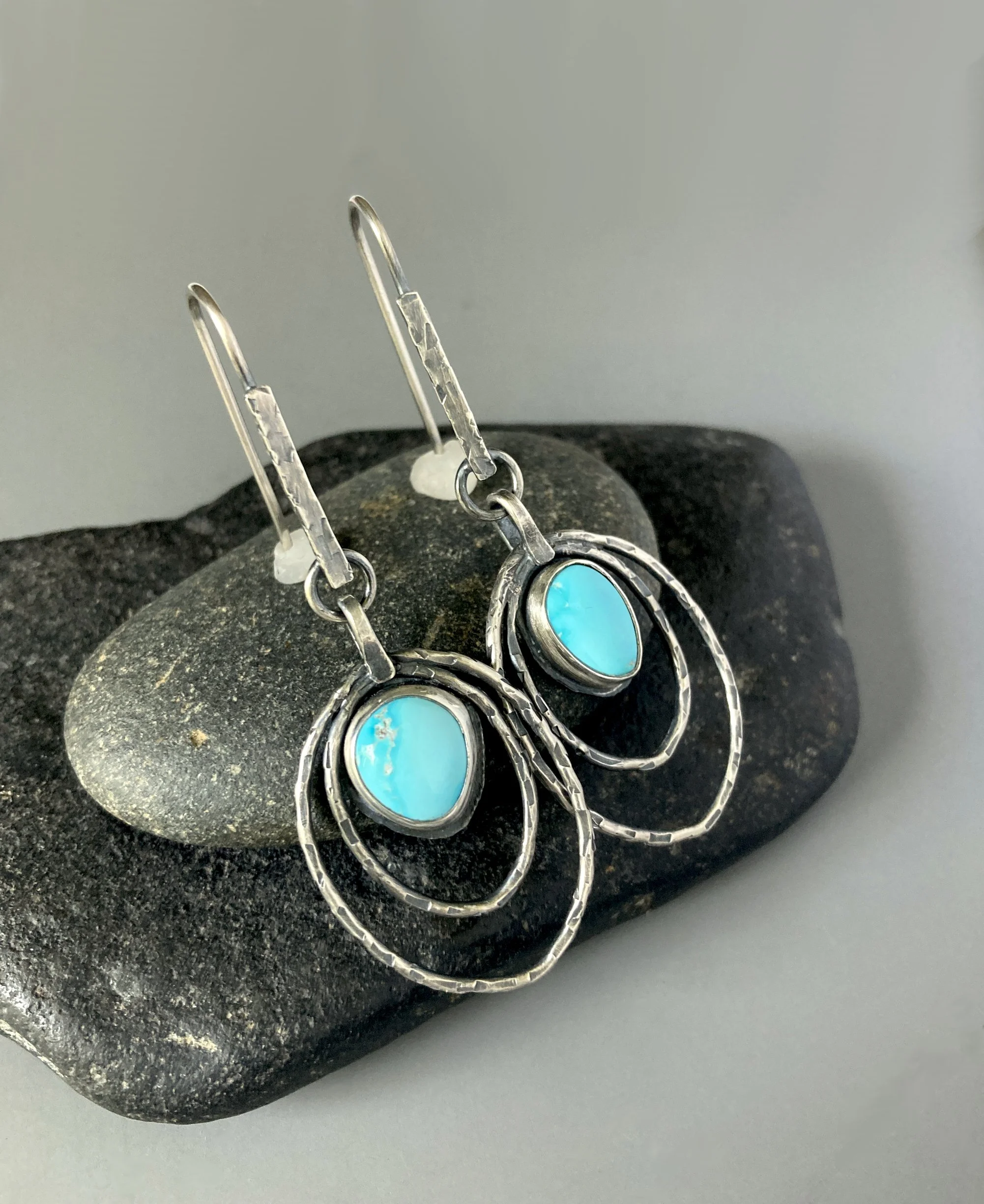 Blue-ridge-turquoise-sterling-silver-rustic-hoop-earrings-10.jpg