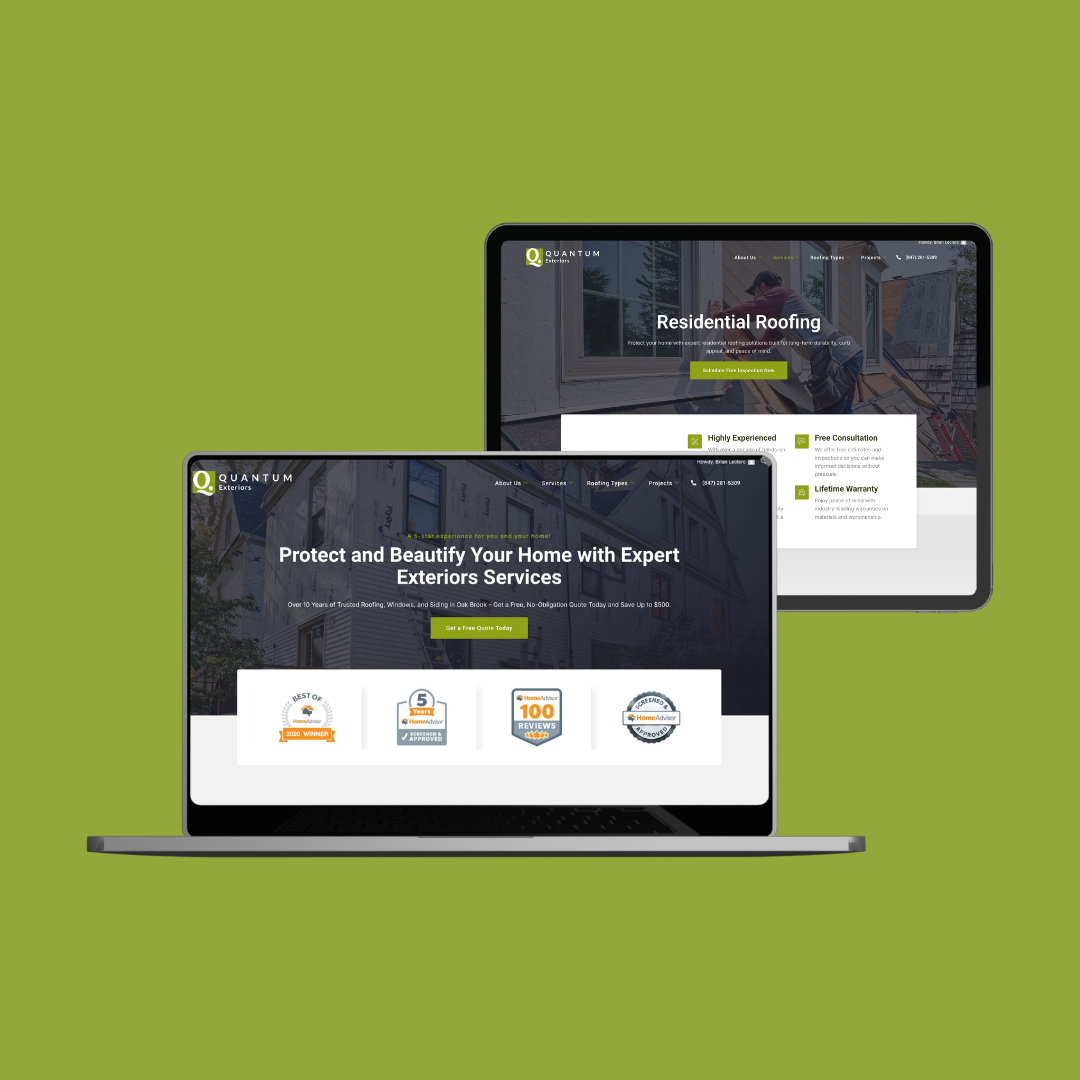 Roofing Website