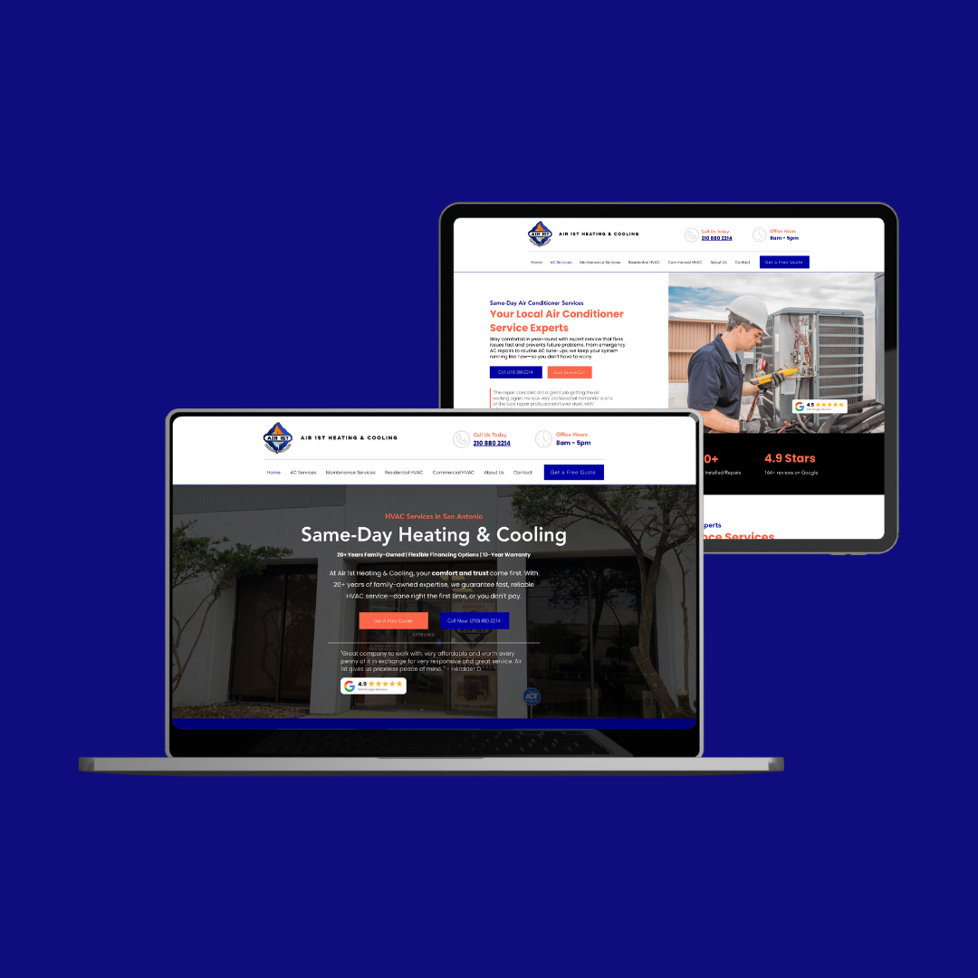 hvac websiste