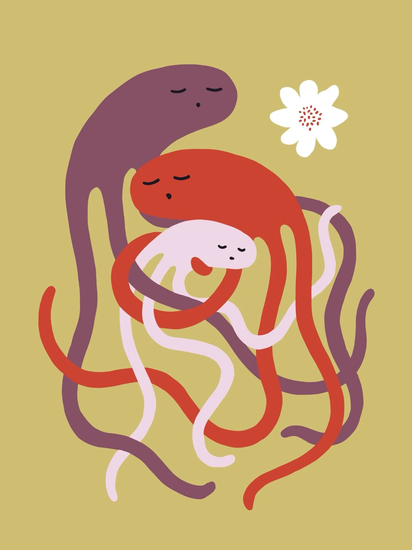 toddler cuddles (rare)