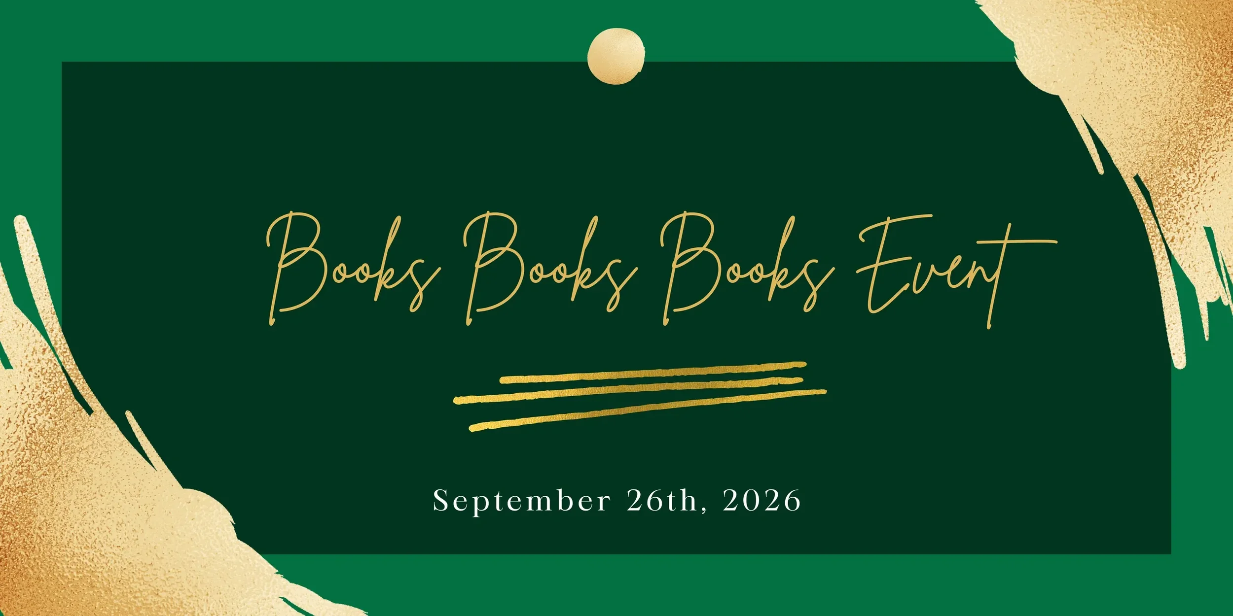 Books Books Books Event