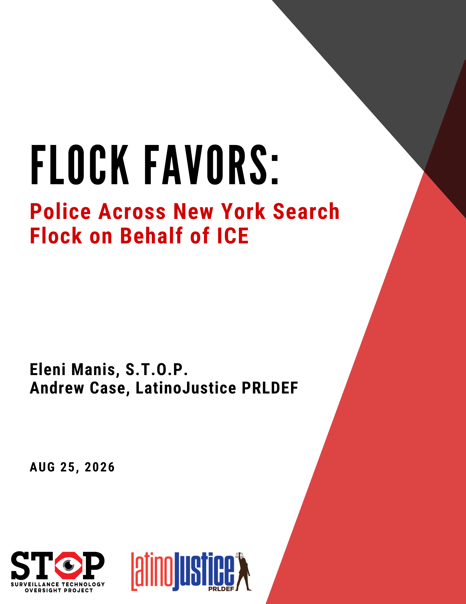 Flock Favors: Police Across New York Search Flock on Behalf of ICE