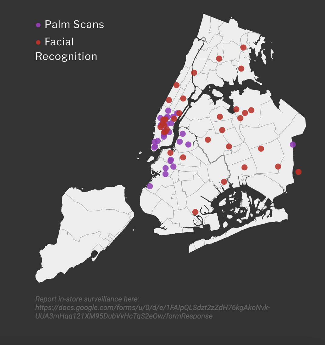 BIOMETRIC MAP OF NYC