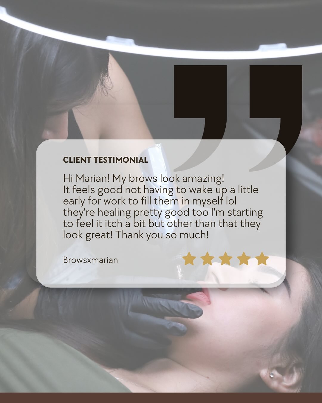 I could tell you how much my clients love their results…
…but it means so much more coming from THEM. 💬💖
Every message, every “I can’t stop looking at my lips!” or “these brows changed my life” THI
