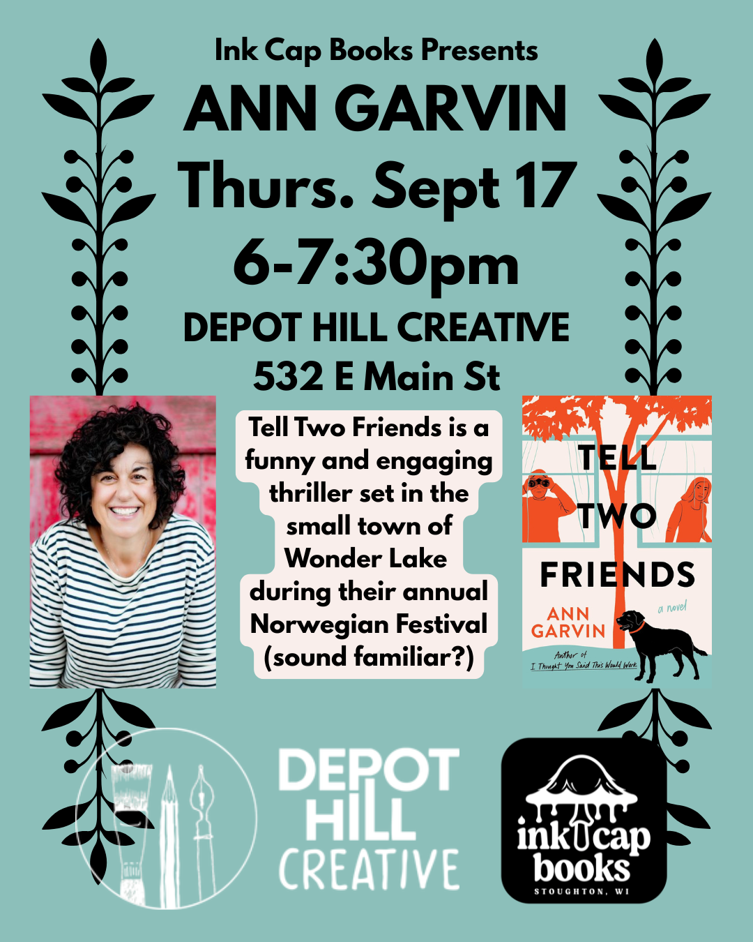 Ann Garvin Book Talk