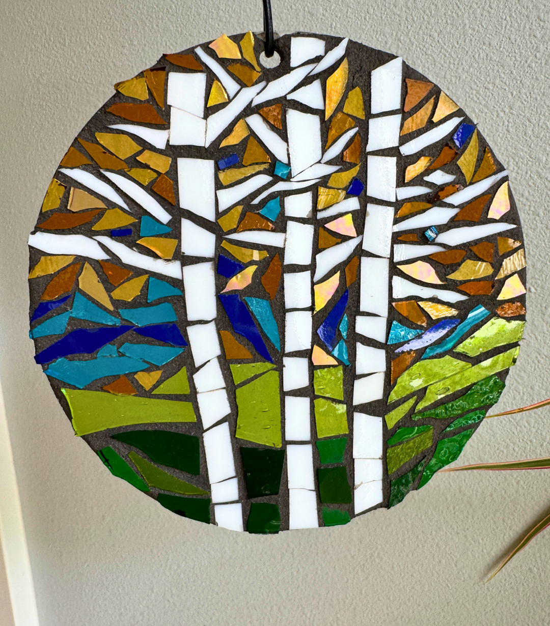 Mosaic Birch Suncatcher