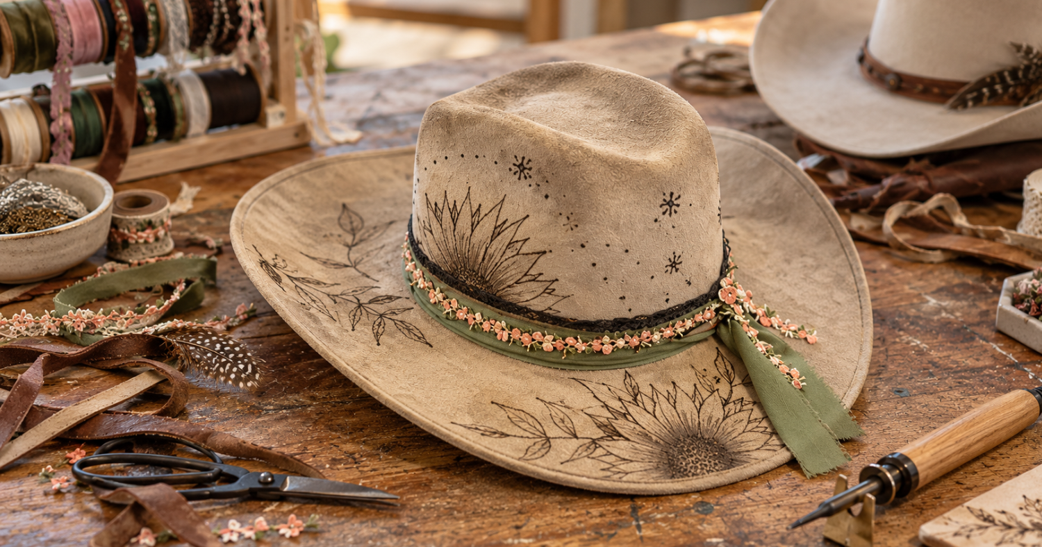 Design Your Own Western Hat: Hat Burning Workshop